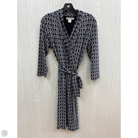 Dress Work By Liz Claiborne In Black & Purple, Size: M