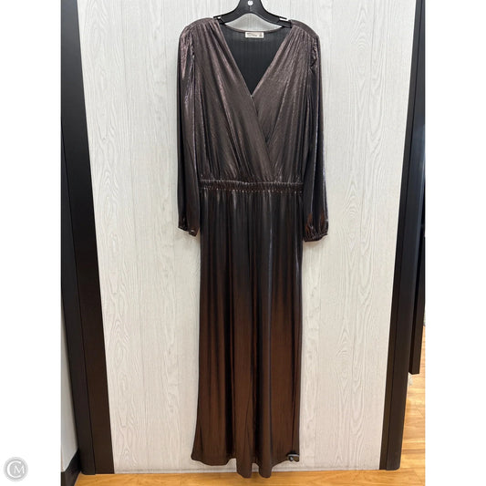 Jumpsuit By 89th And Madison In Bronze, Size: S