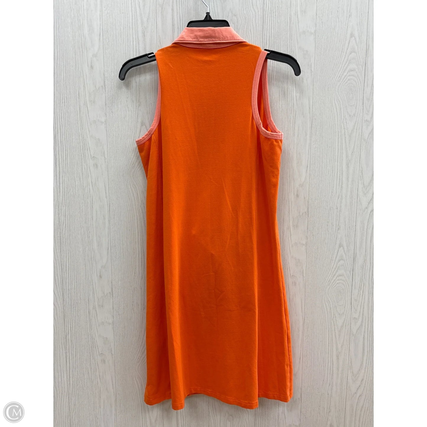Dress Casual Midi By Spartina In Orange, Size: S