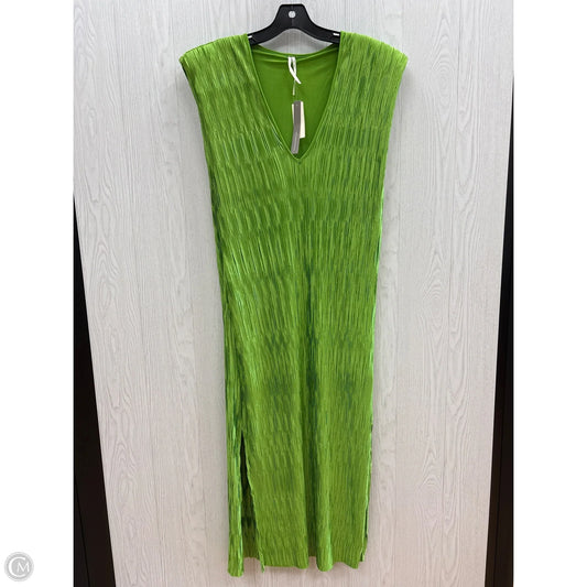 Dress Party Long By Anthropologie In Green, Size: Xl