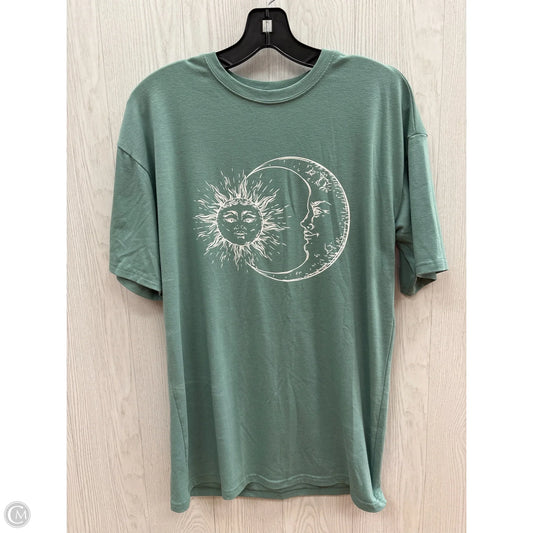 Top Short Sleeve By Clothes Mentor In Green, Size: S