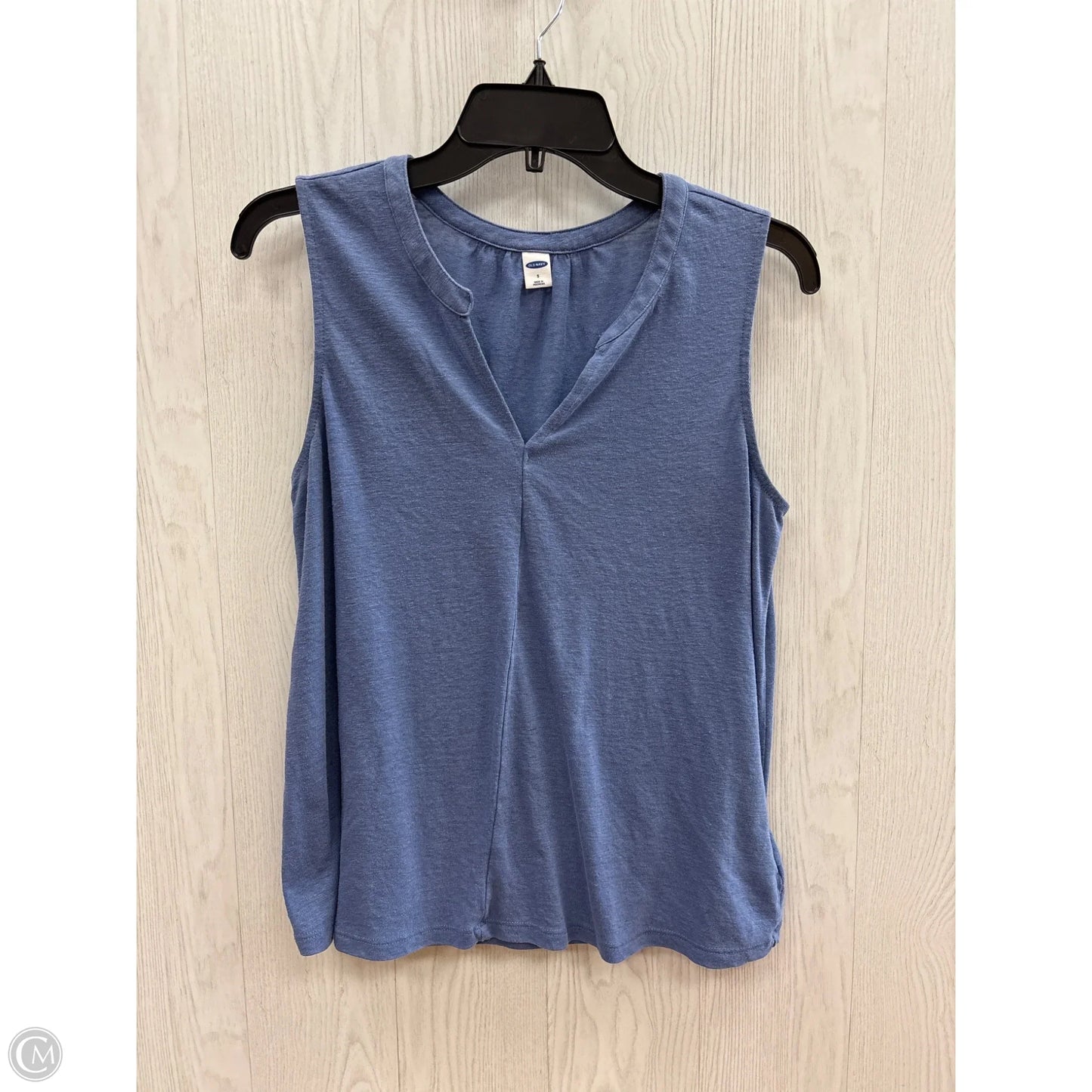Top Sleeveless By Old Navy In Blue, Size: S