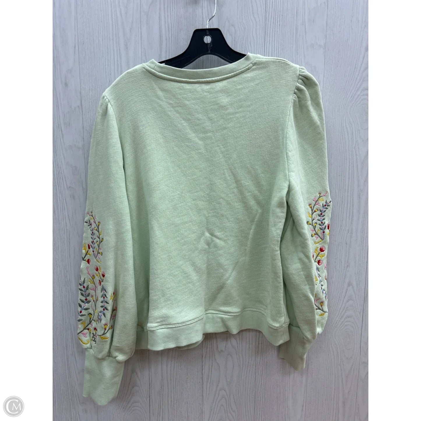 Sweatshirt Crewneck By Boden In Green, Size: L