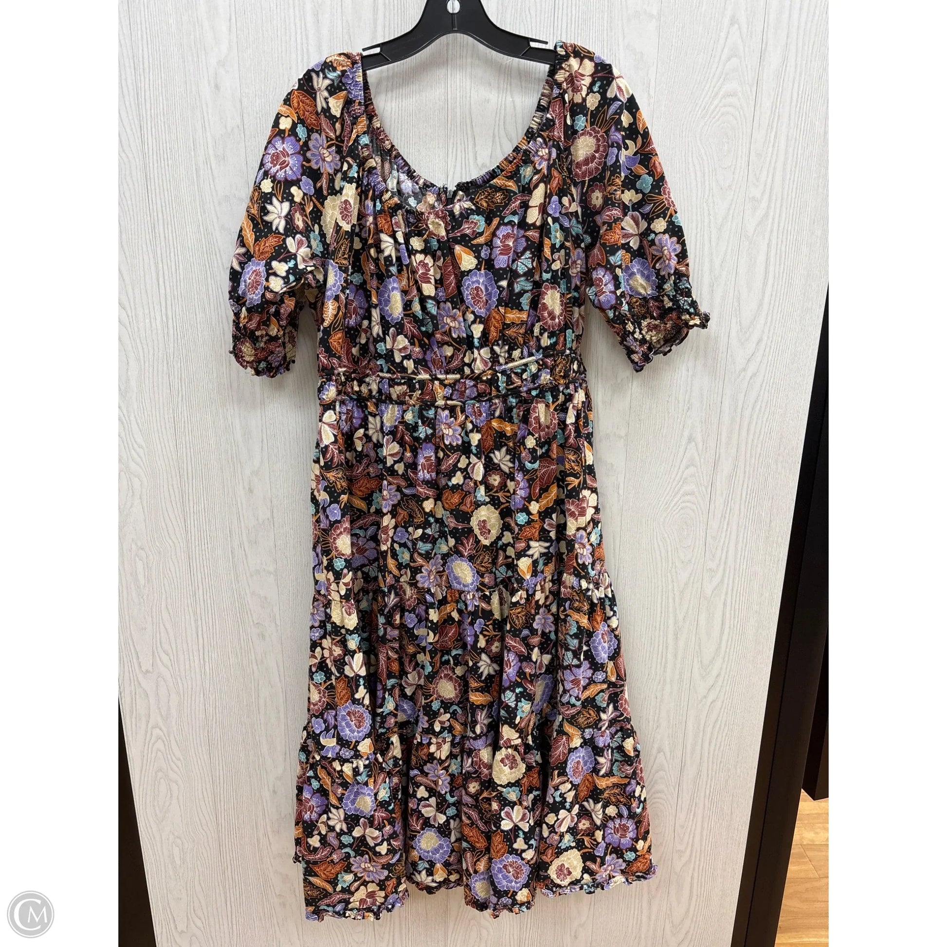 ann taylor floral maxi dress Floral Twist Maxi Dress