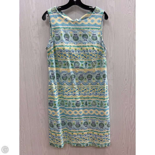 Dress Casual Midi By Clothes Mentor In Blue, Size: M