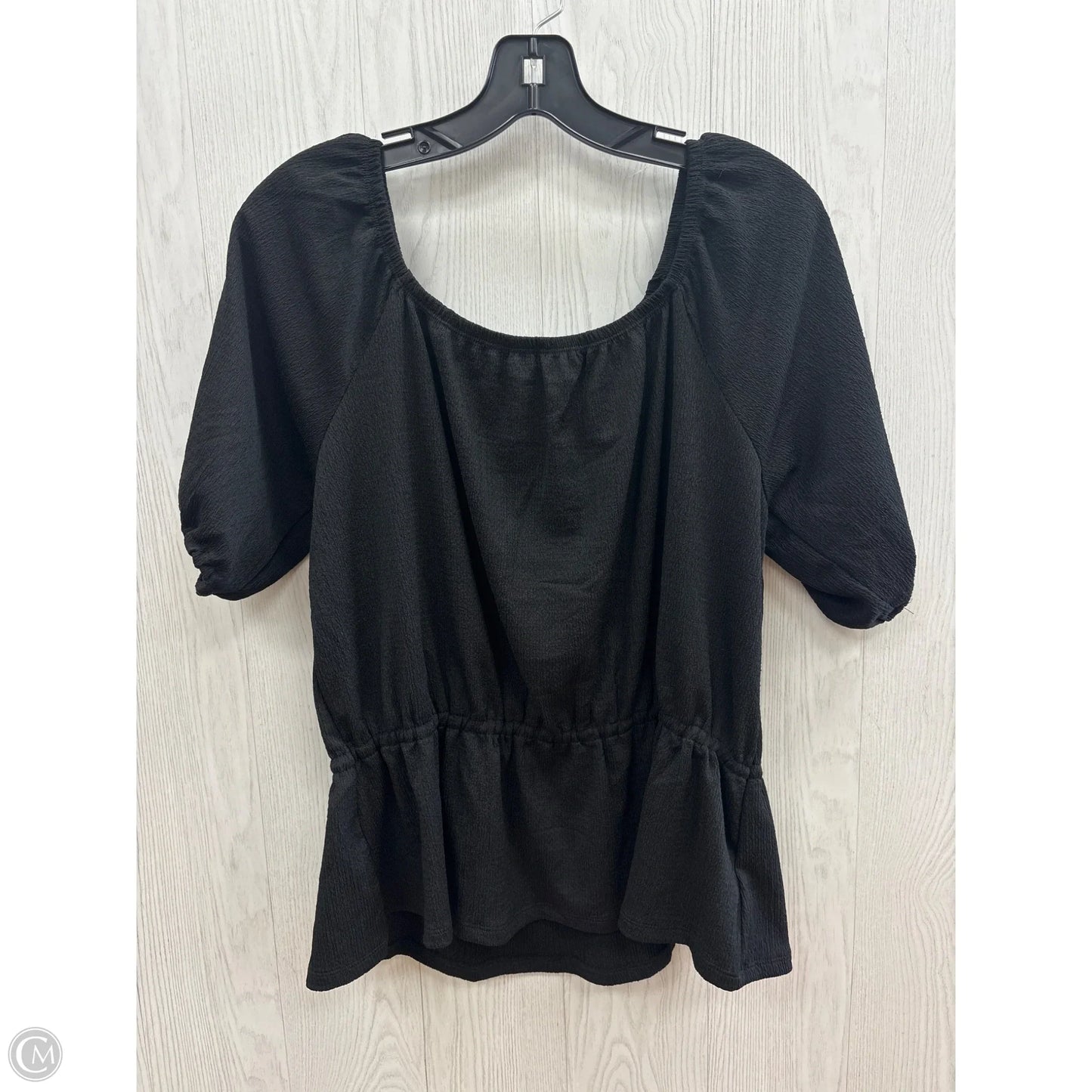 Top Sleeveless By Clothes Mentor In Black, Size: L