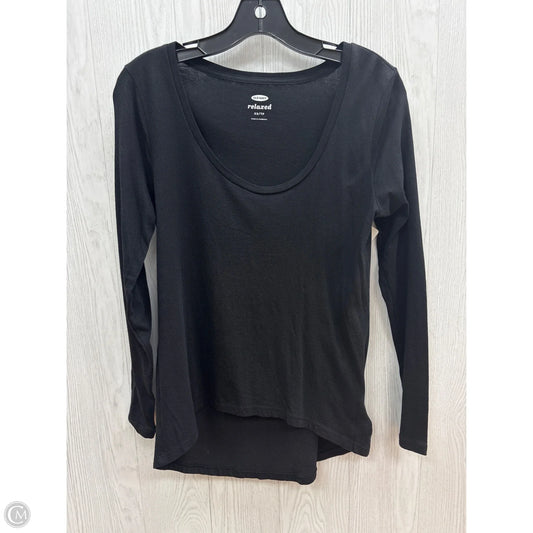 Top Long Sleeve By Old Navy In Black, Size: Xs