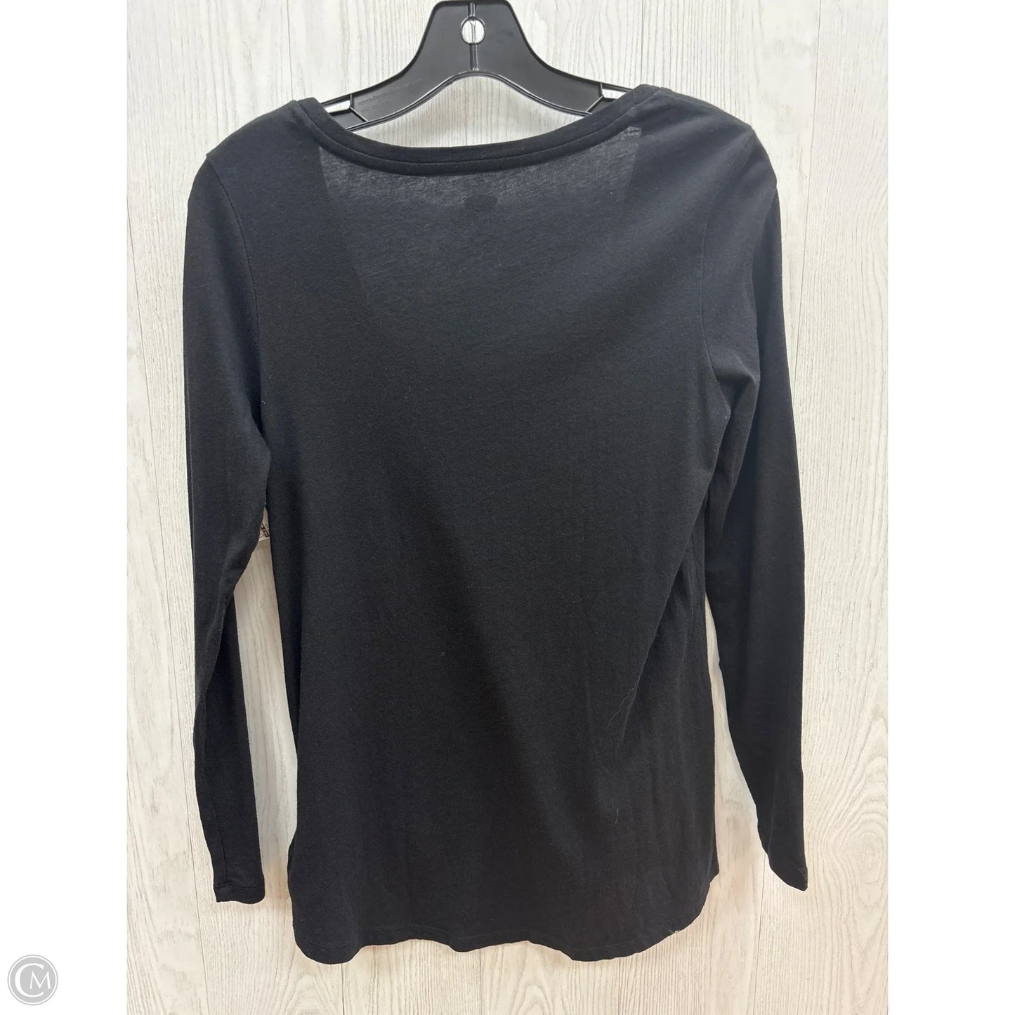 Top Long Sleeve By Old Navy In Black, Size: Xs