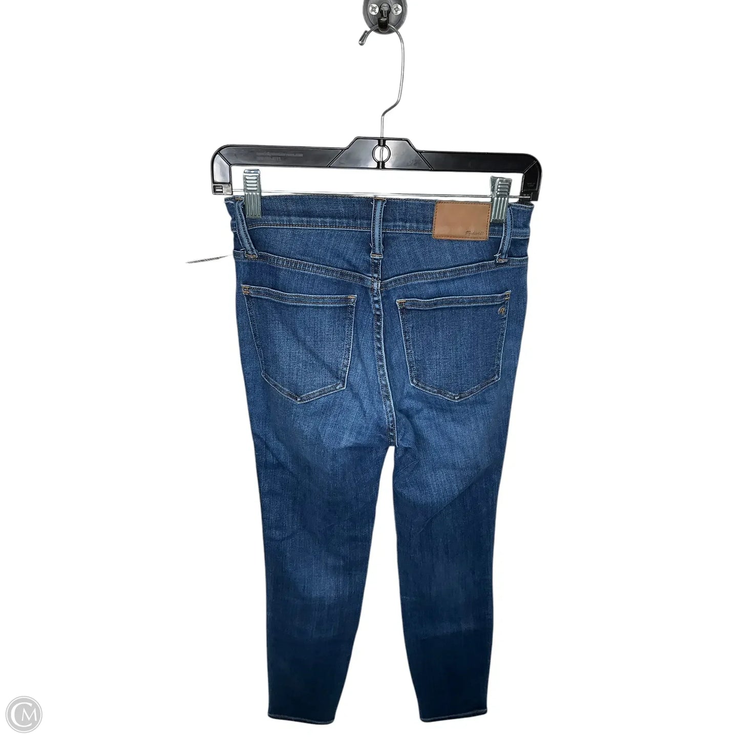 Jeans Skinny By Madewell In Blue Denim, Size: 0