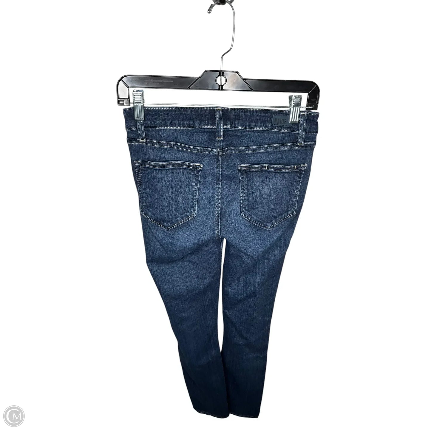 Jeans Skinny By Paige In Blue Denim, Size: 0