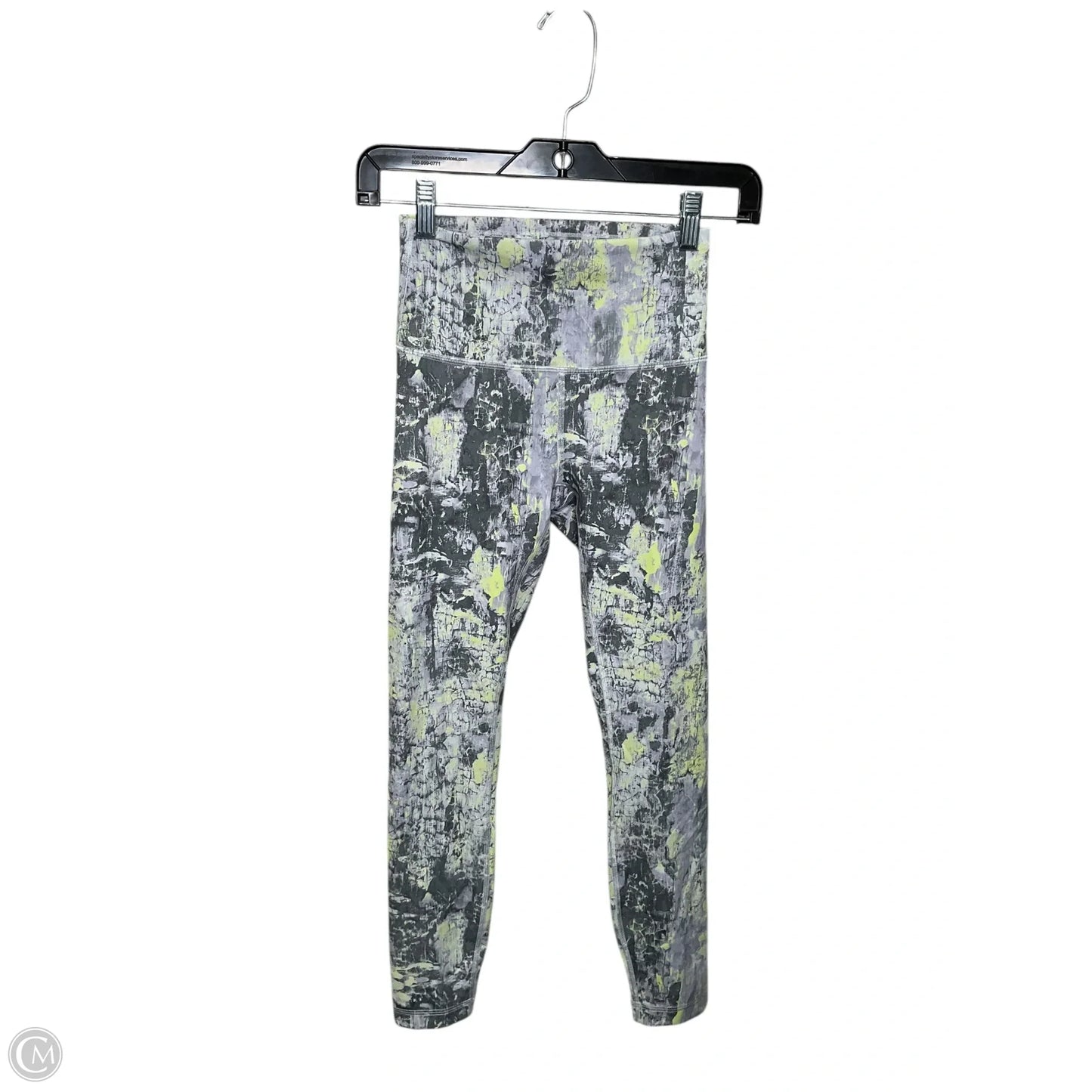 Athletic Leggings By Lululemon In Multi-colored, Size: 4