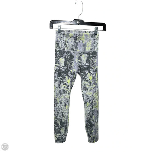 Athletic Leggings By Lululemon In Multi-colored, Size: 4