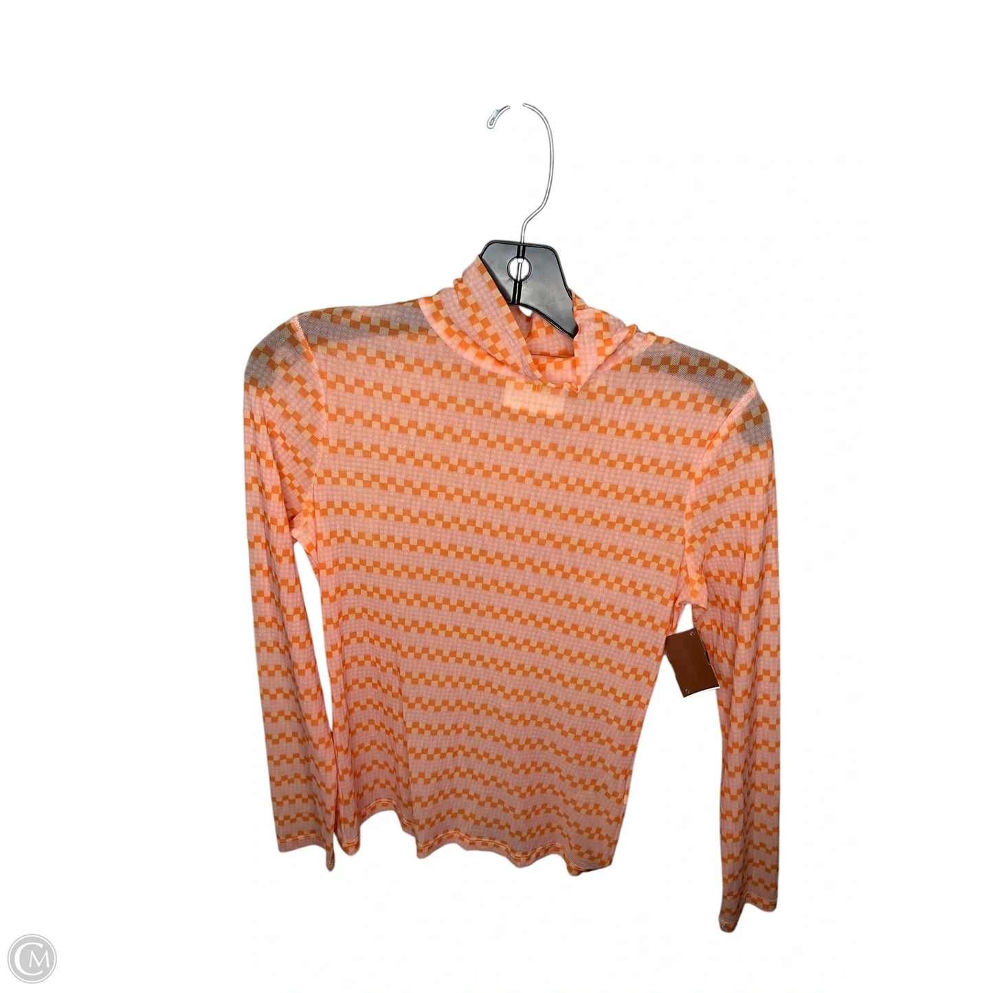 Top Long Sleeve By Maeve In Orange, Size: Xs