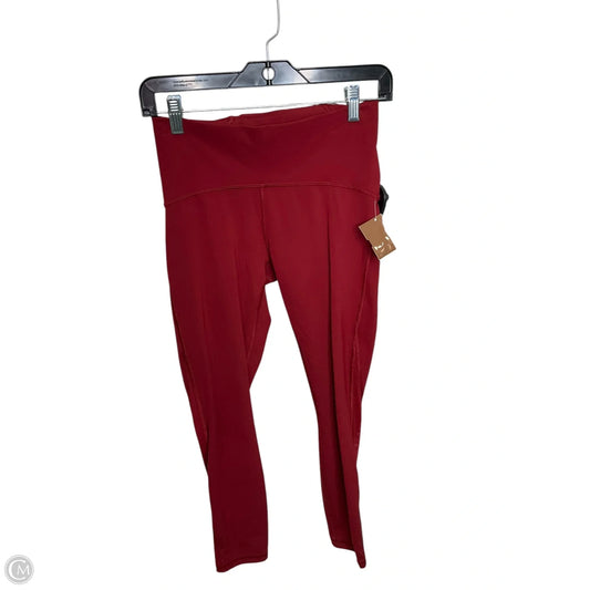 Athletic Leggings By Lululemon In Red, Size: 6