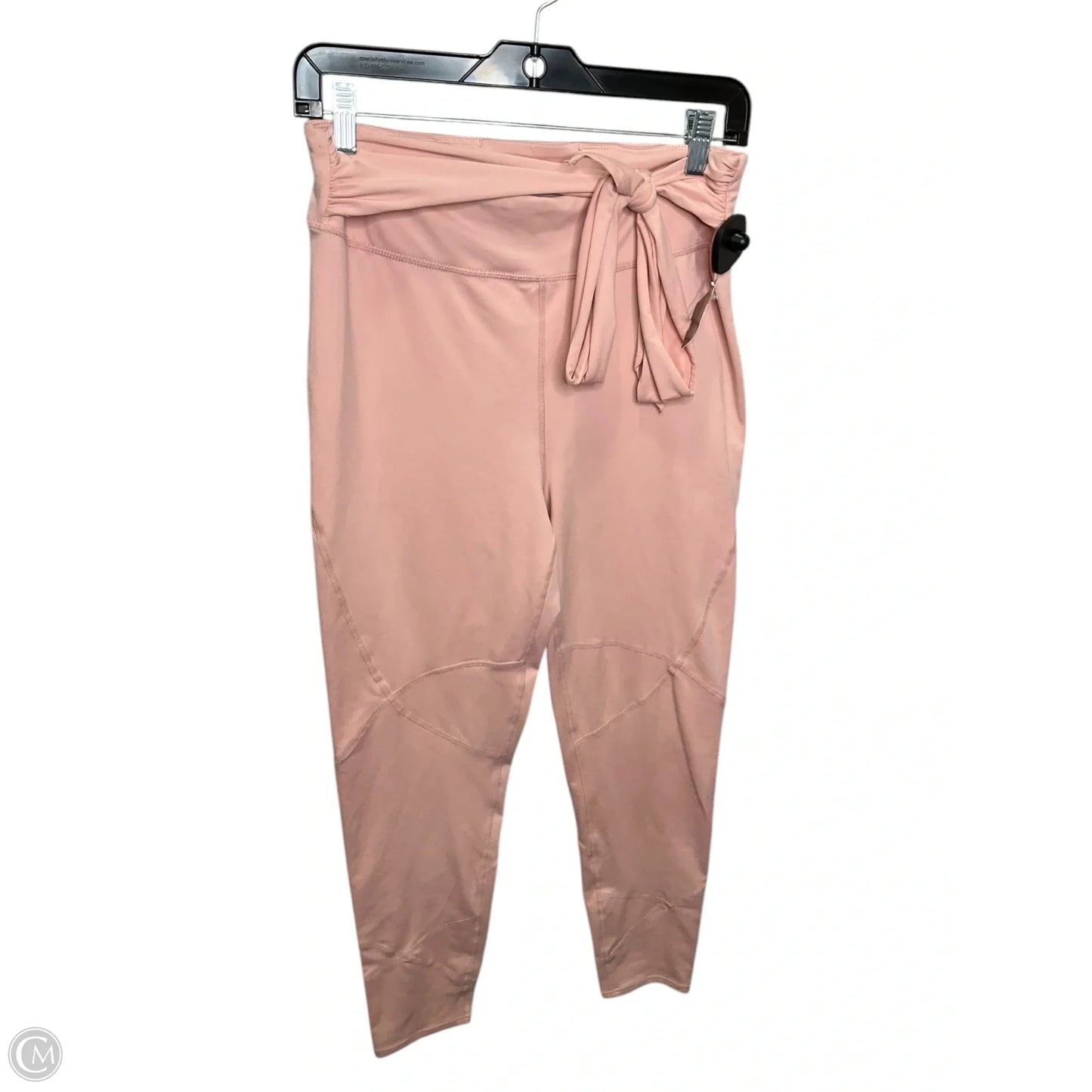 Athletic Leggings By Free People In Pink, Size: L