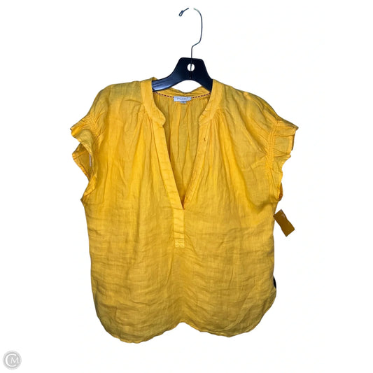 Top Short Sleeve By Pilcro In Orange, Size: M