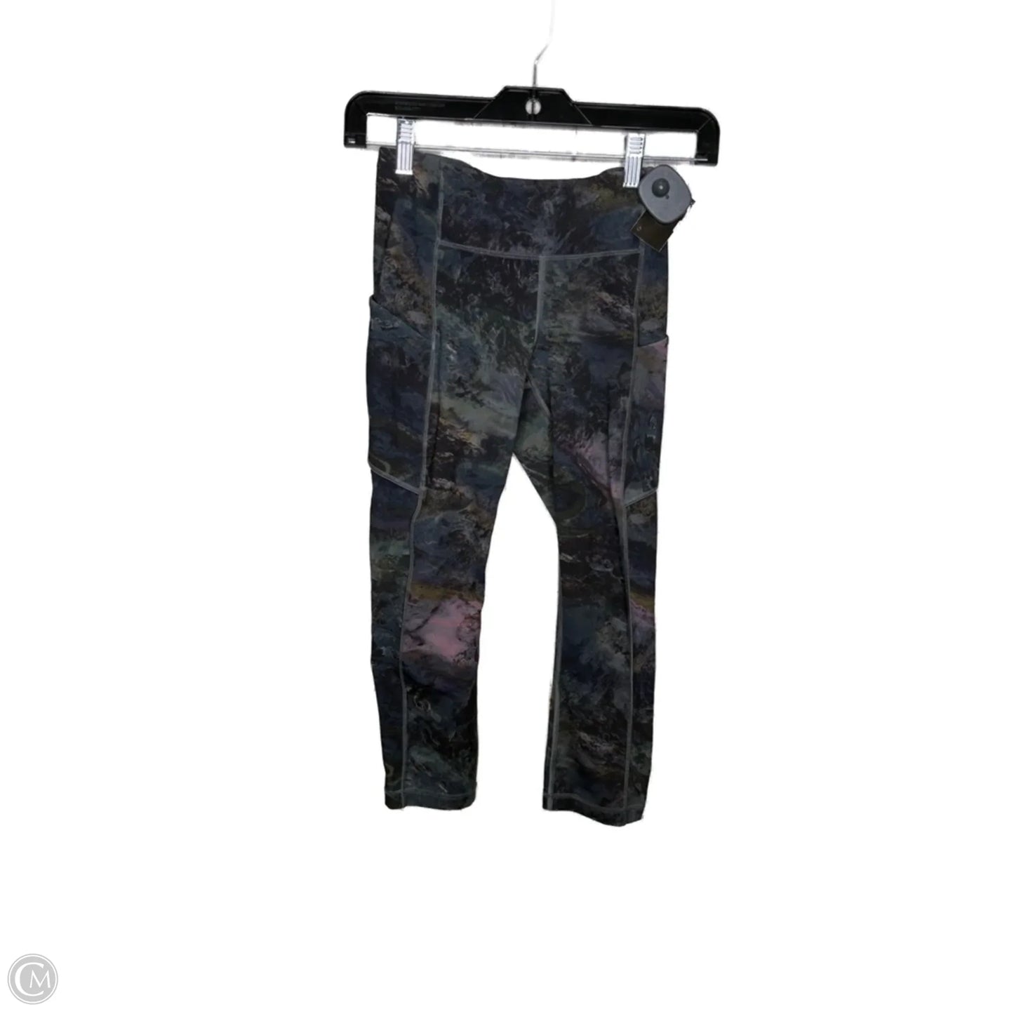 Athletic Leggings By Lululemon In Multi-colored, Size: 2