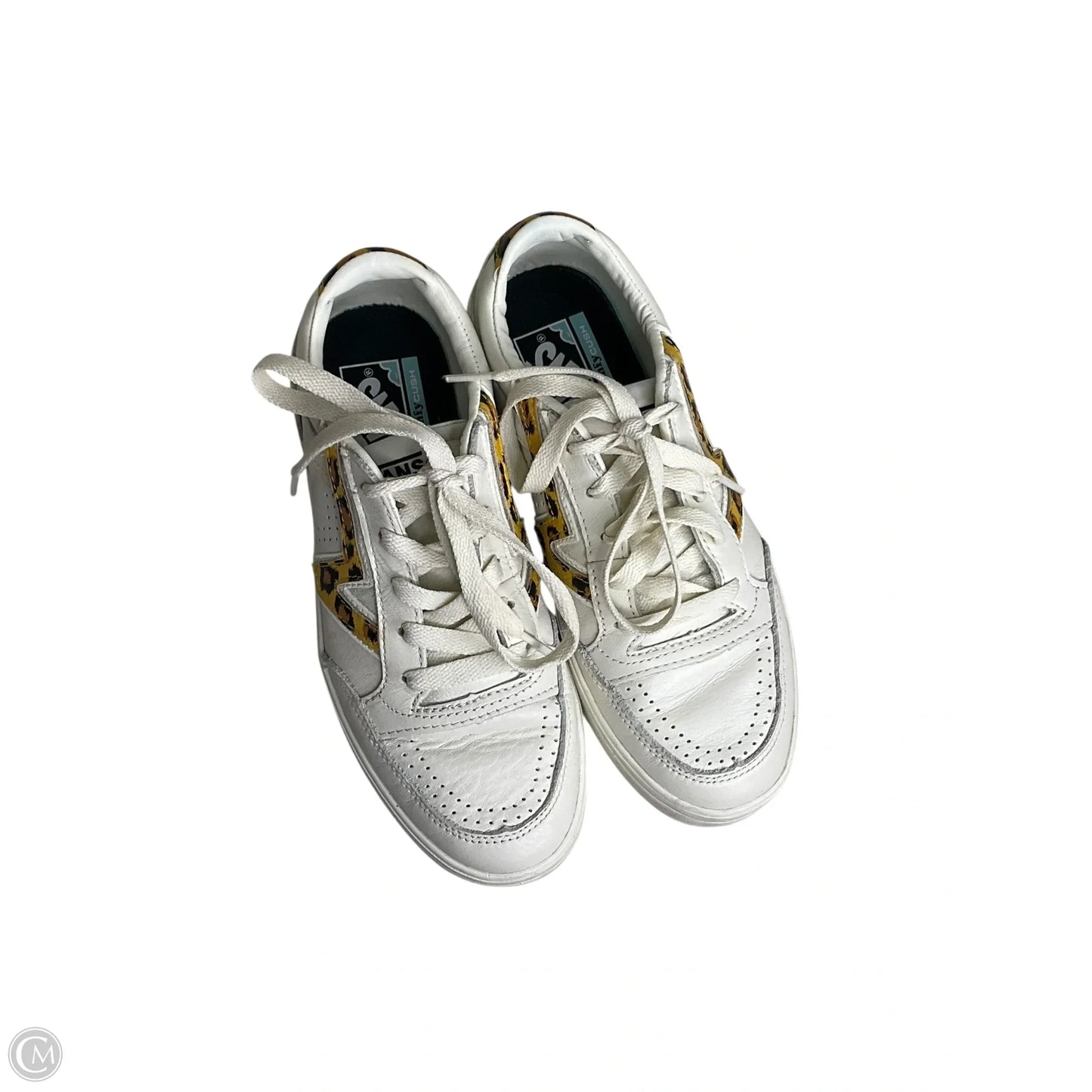 Shoes Sneakers By Vans In White, Size: 7.5