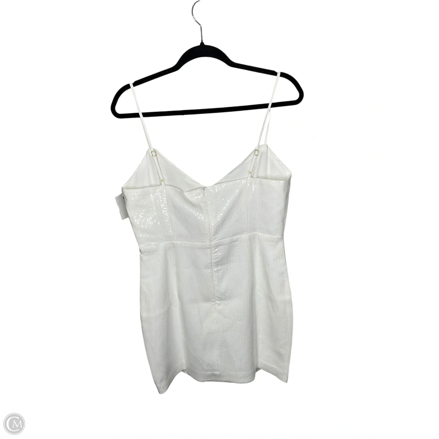 Dress Party Short By Clothes Mentor In White, Size: L