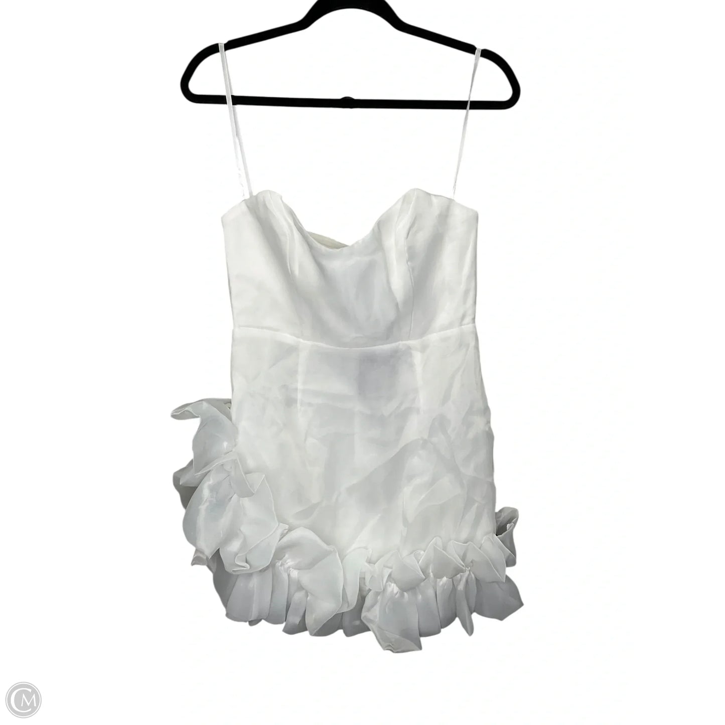 Dress Party Short By Clothes Mentor In White, Size: L