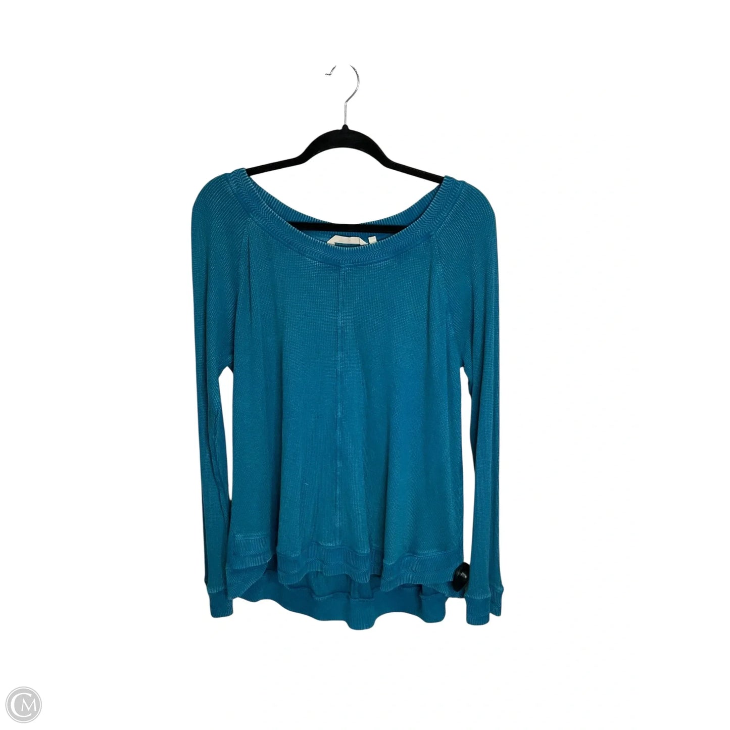 Top Long Sleeve By Soft Surroundings In Blue, Size: L