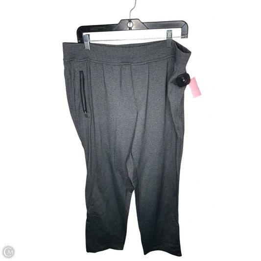 Athletic Pants By Lululemon In Grey, Size: 18