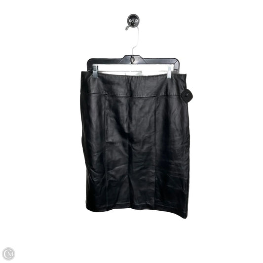 Skirt Midi By Jaclyn Smith In Black, Size: 14