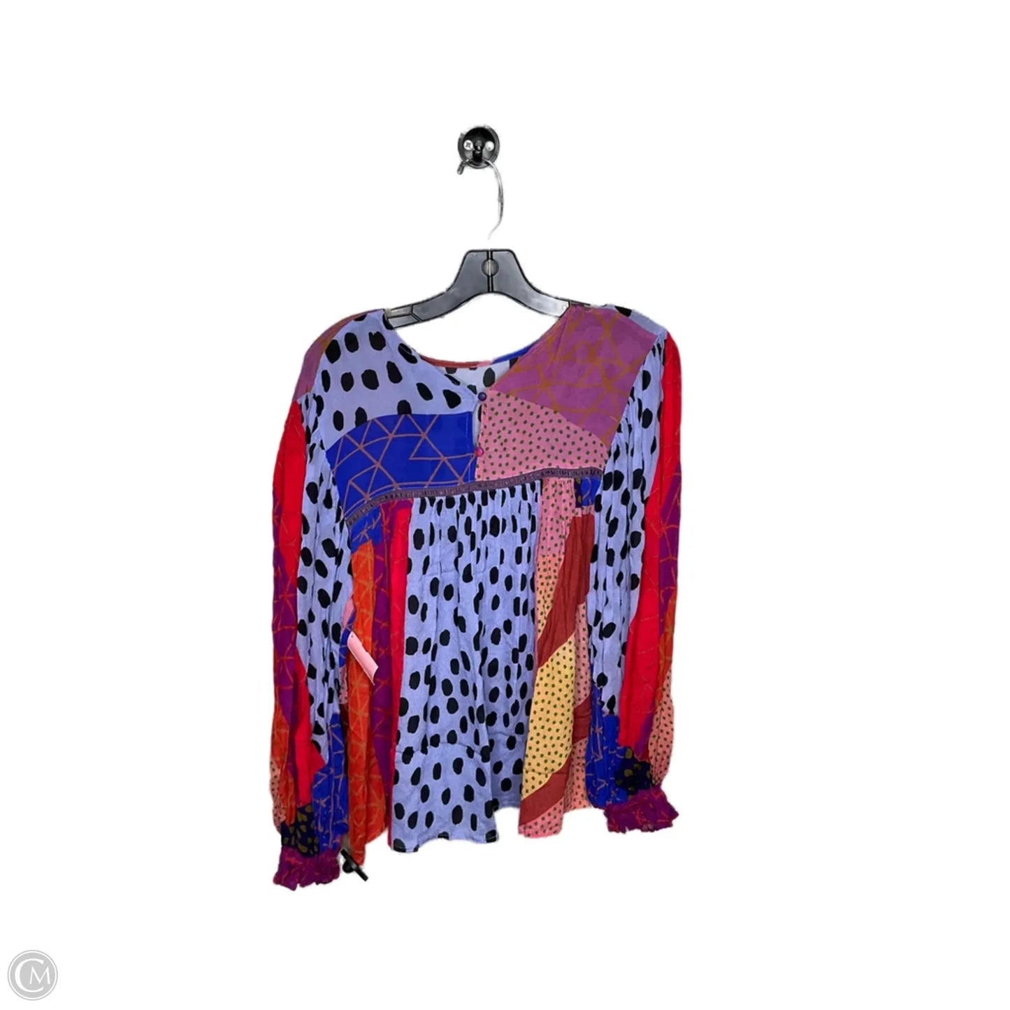 Top Long Sleeve By Blank London In Multi-colored, Size: M