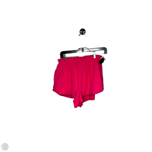 Athletic Shorts By Aerie In Pink, Size: L
