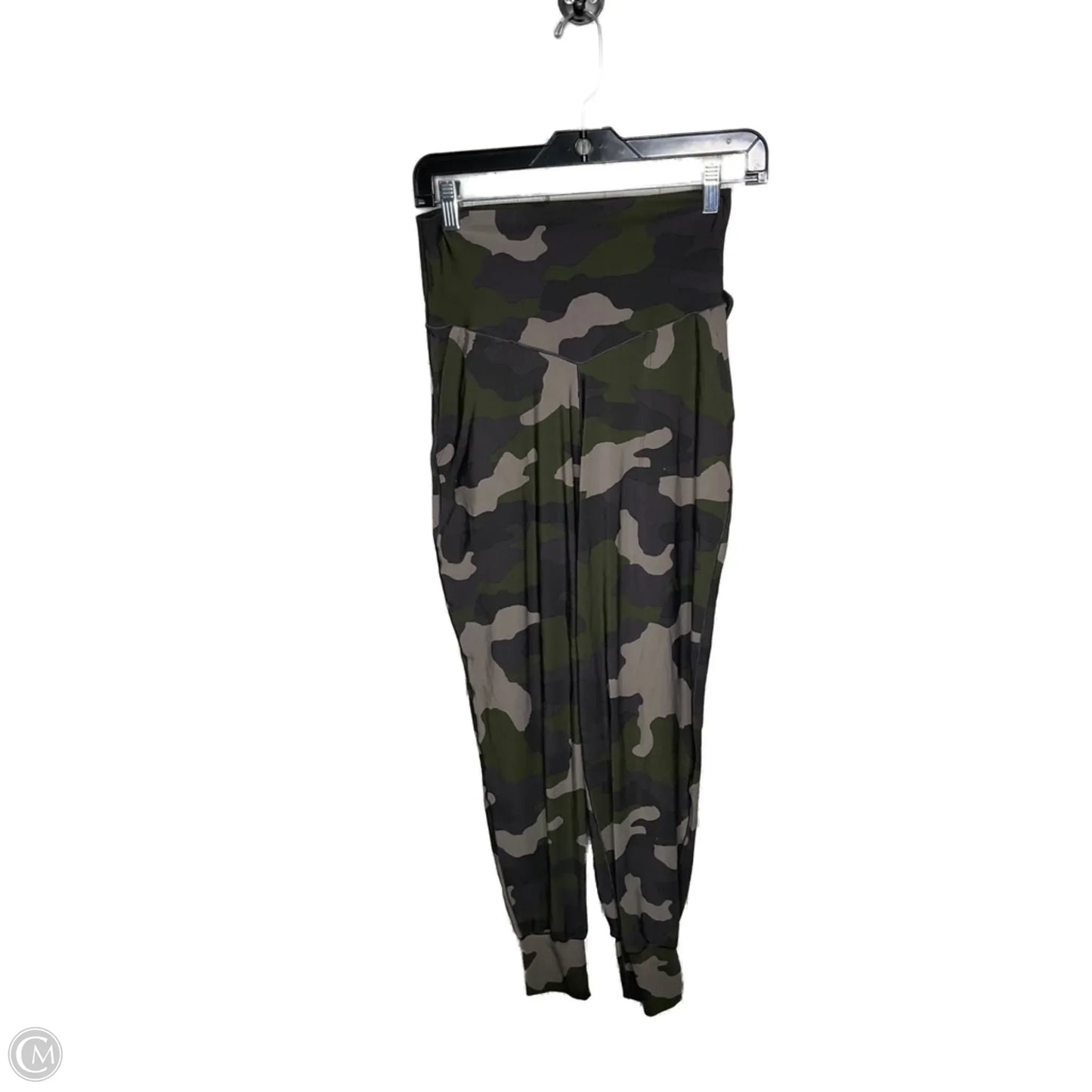 Athletic Pants By Aerie In Camouflage Print, Size: M