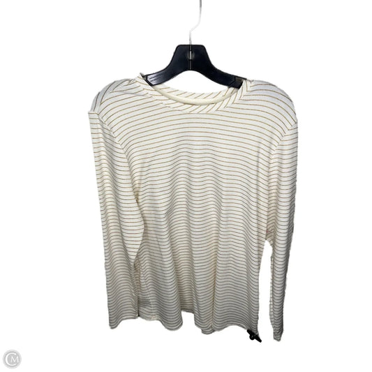 Top Long Sleeve By Lane Bryant In Striped Pattern, Size: 1x