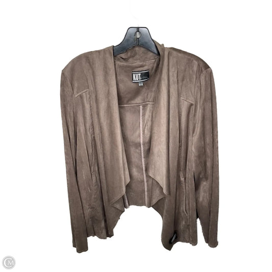 Blazer By Kut In Brown, Size: 1x