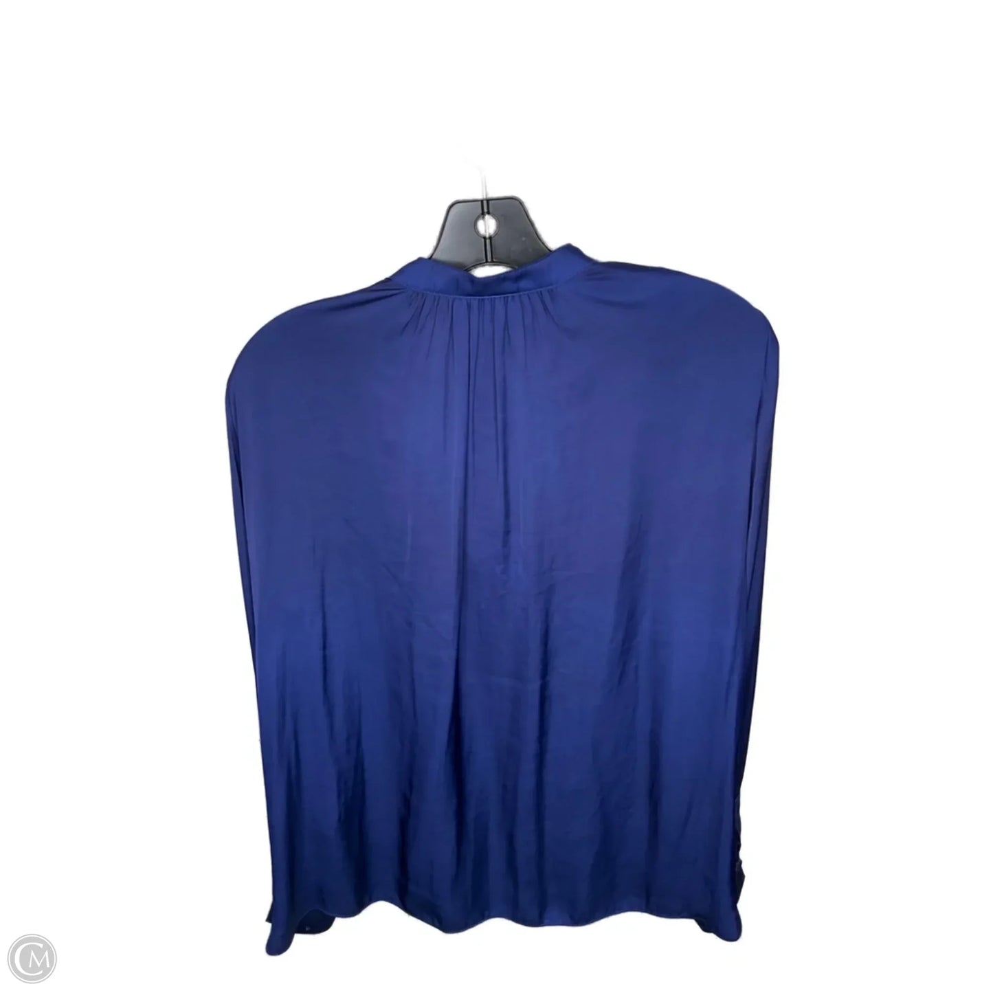 Top Long Sleeve By Zadig And Voltaire In Blue, Size: M