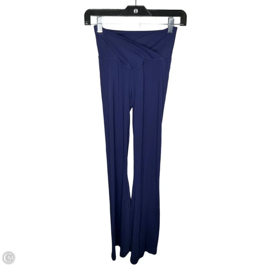 Athletic Leggings By Aerie In Navy, Size: M