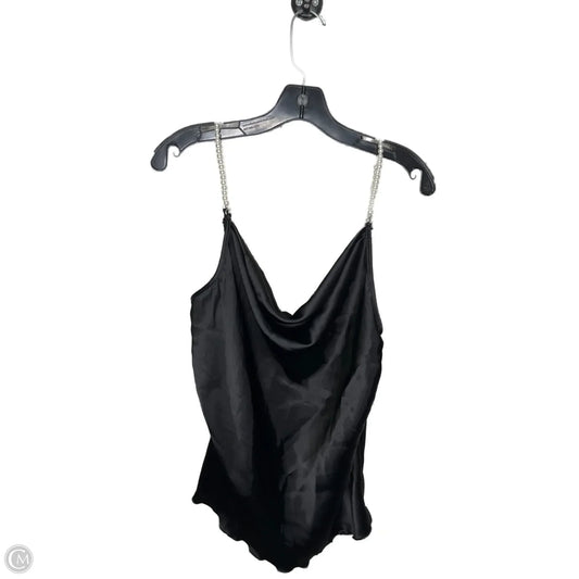 Tank Top By Nicole Miller In Black, Size: Xl