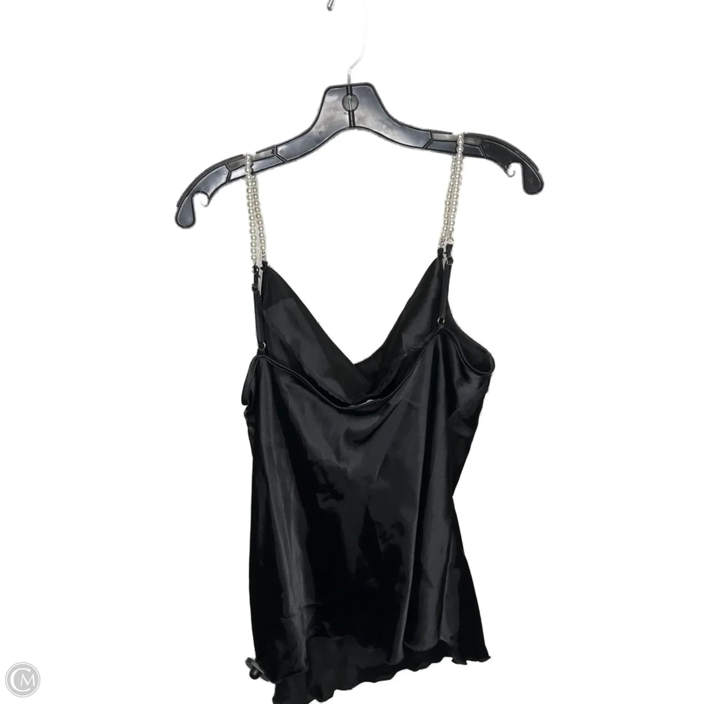 Tank Top By Nicole Miller In Black, Size: Xl