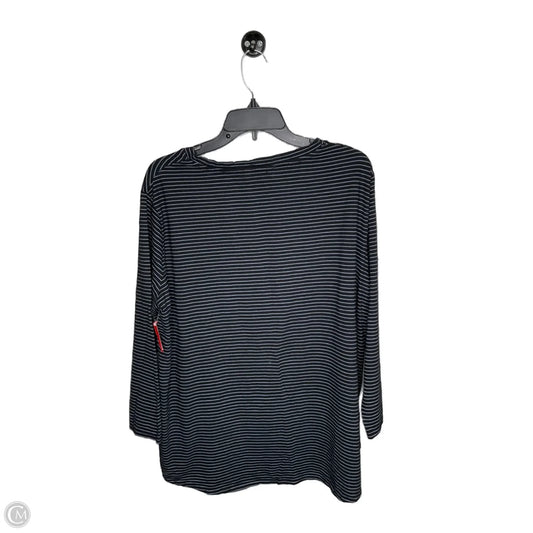 Top 3/4 Sleeve By Fresh Produce In Striped Pattern, Size: 1x