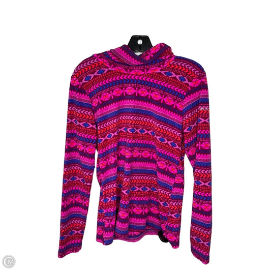 Top Long Sleeve By Columbia In Purple & Red, Size: S