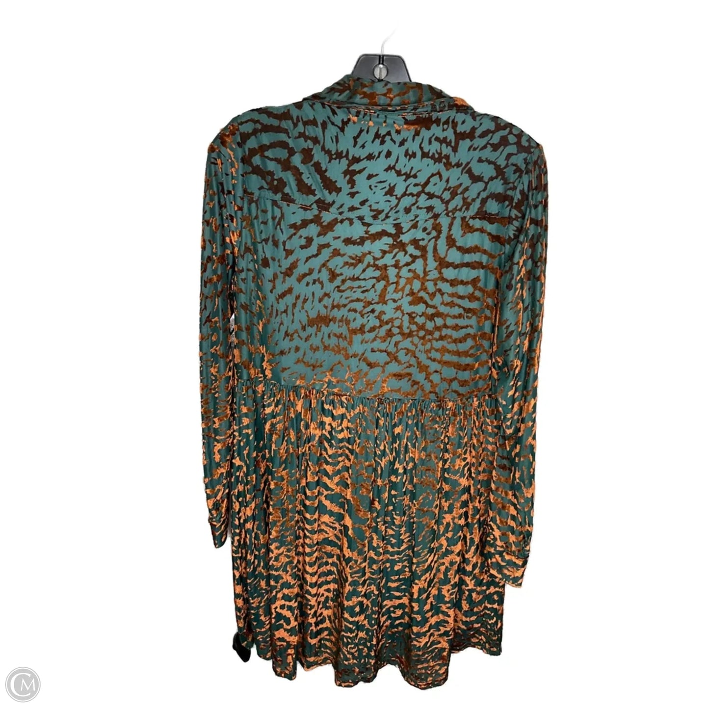 Dress Casual Maxi By Jodifl In Brown & Green, Size: S