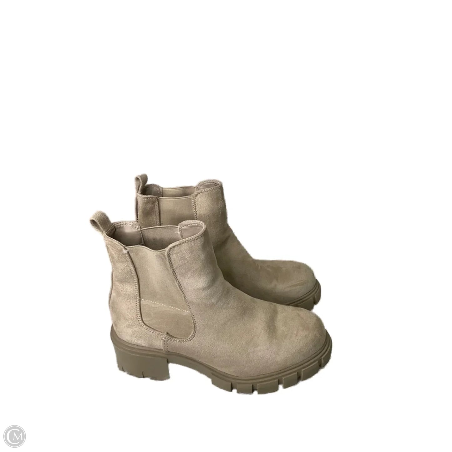 Boots Ankle Heels By Madden Girl In Brown, Size: 8.5