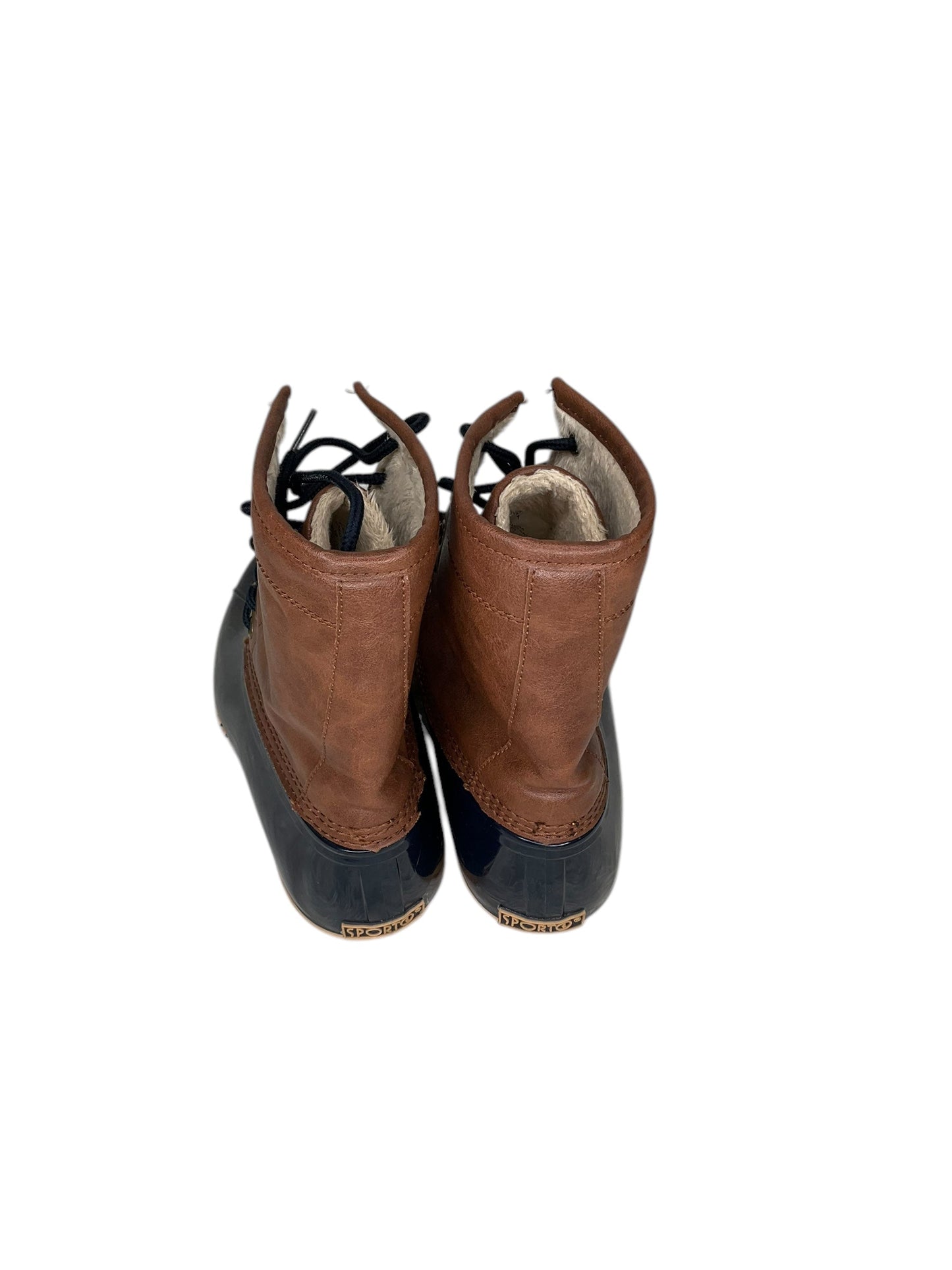 Boots Snow By Sporto In Brown, Size: 7