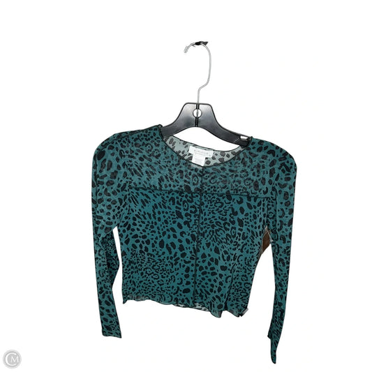 Top Long Sleeve By Clothes Mentor In Animal Print, Size: S