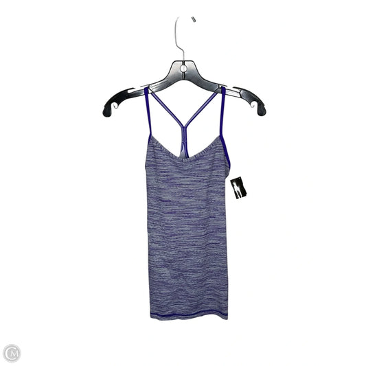 Athletic Tank Top By Lululemon In Purple, Size: M