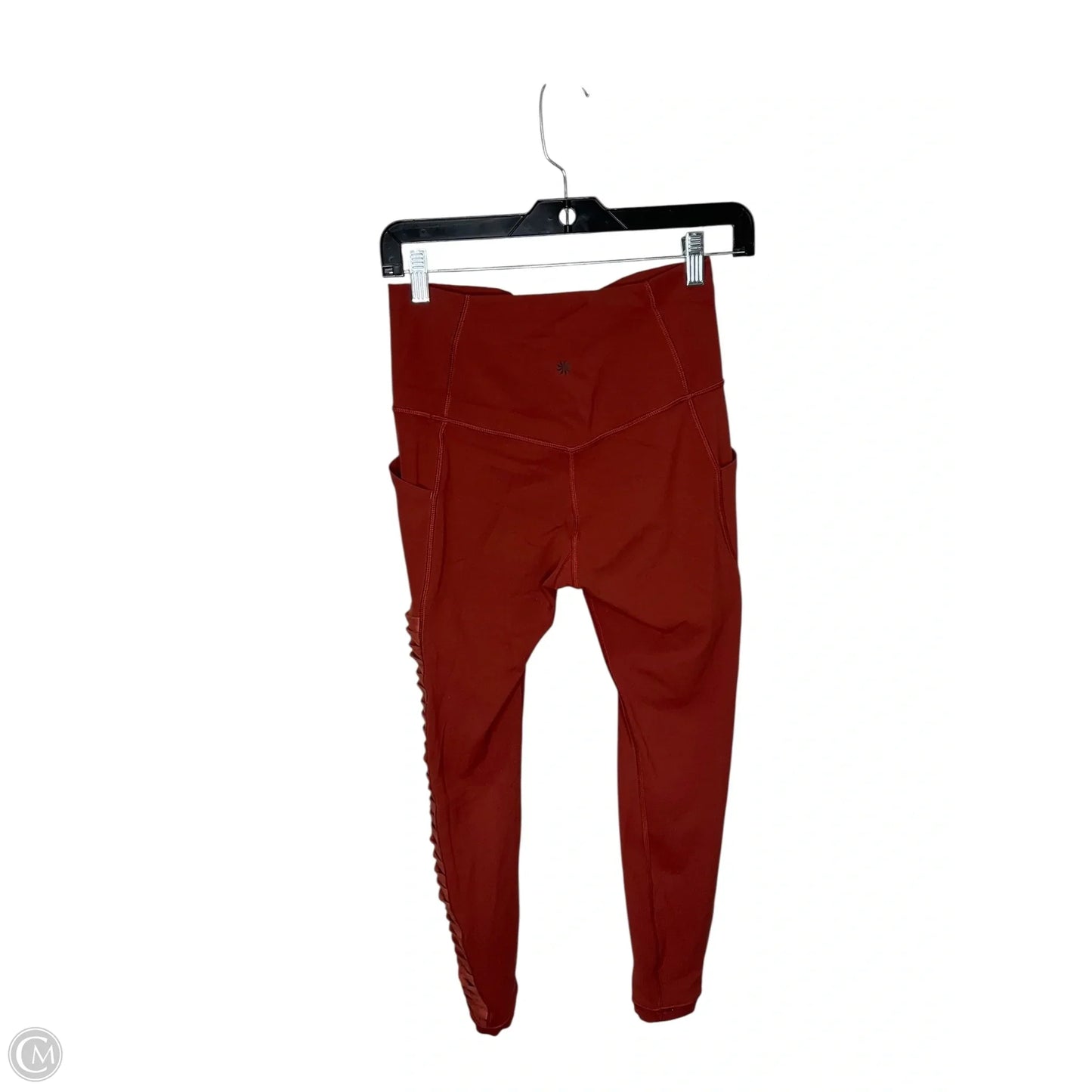 Athletic Leggings By Athleta In Red, Size: S