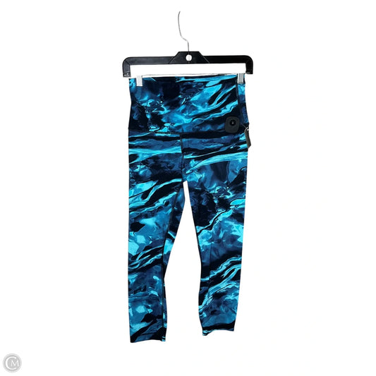Athletic Leggings By Lululemon In Blue, Size: 8
