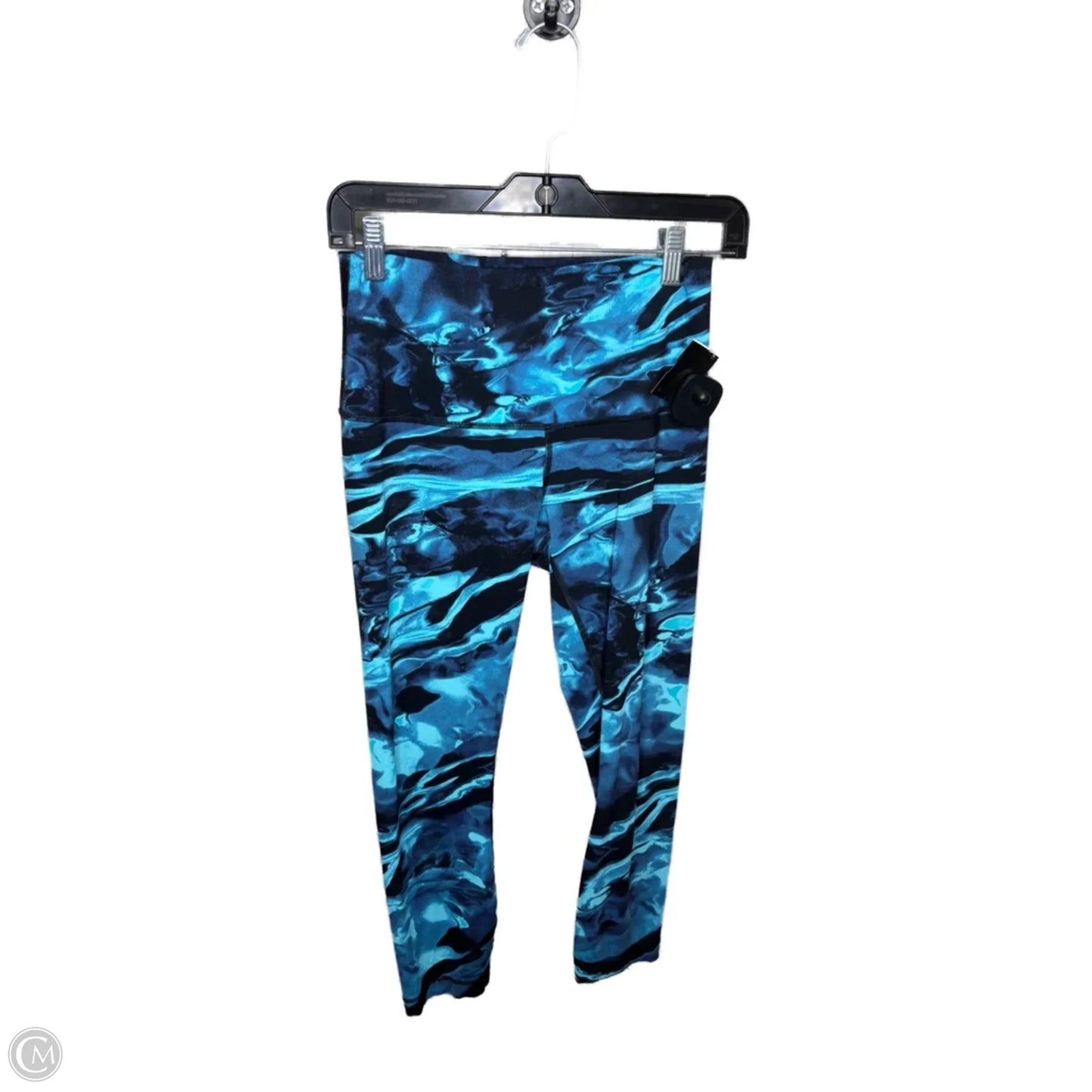 Athletic Leggings By Lululemon In Blue, Size: 8