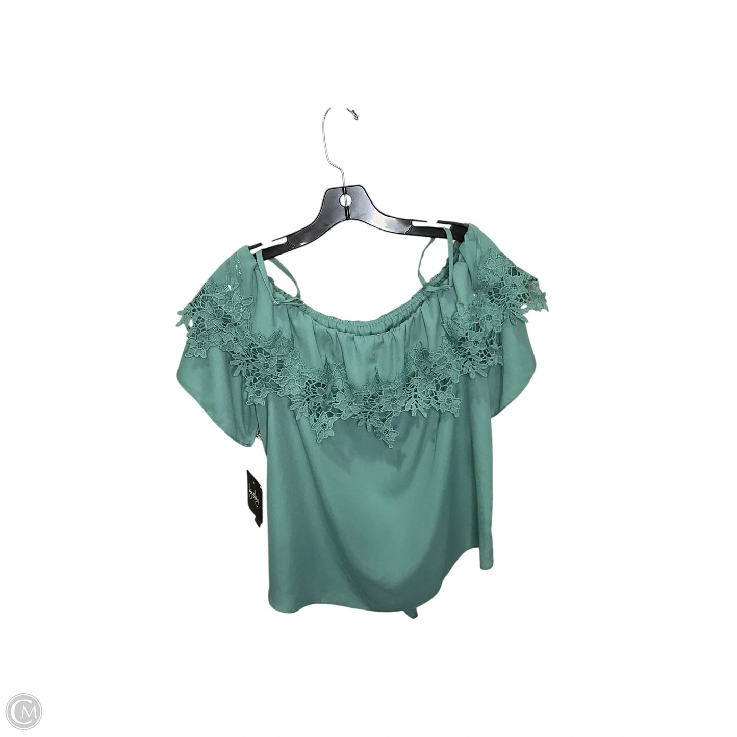 Top Sleeveless By By & By In Green, Size: Xl