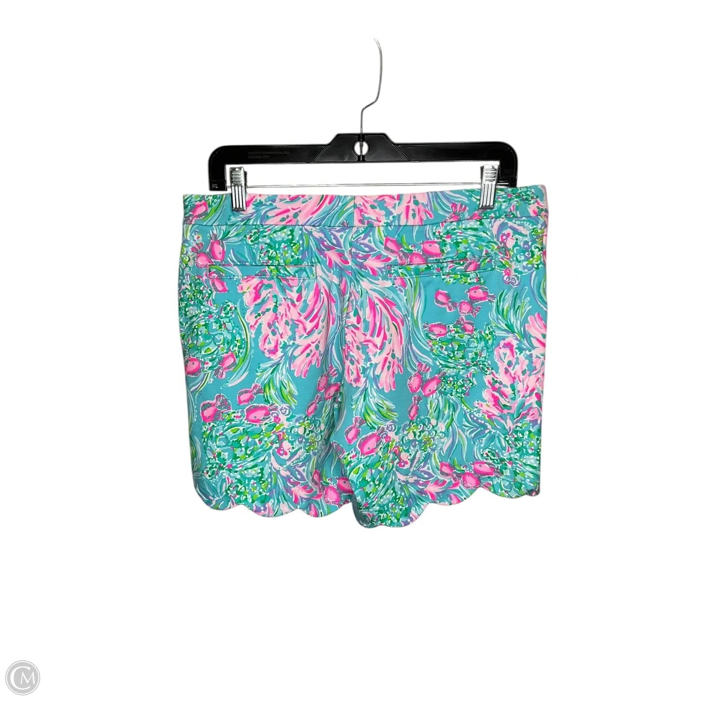 Shorts Designer By Lilly Pulitzer In Blue & Pink, Size: 6