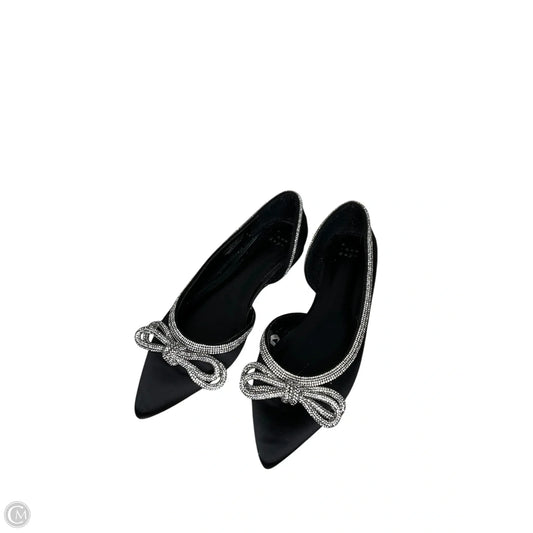 Shoes Flats By A New Day In Black & Silver, Size: 6