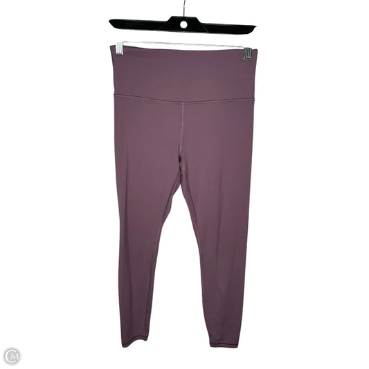 Athletic Leggings By Athleta In Purple, Size: S